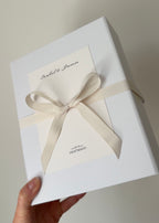Peony Place Cards with Personalised Leaf