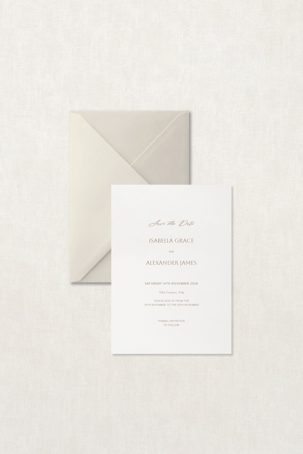 Isabella - Save the Date