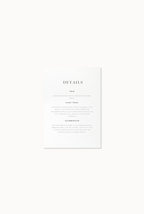 Sofia - 2 Card Invitation Suite