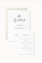 Sofia - 2 Card Invitation Suite