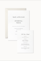 Verona - 2 Card Invitation Suite