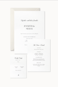 Verona - 3 Card Invitation Suite